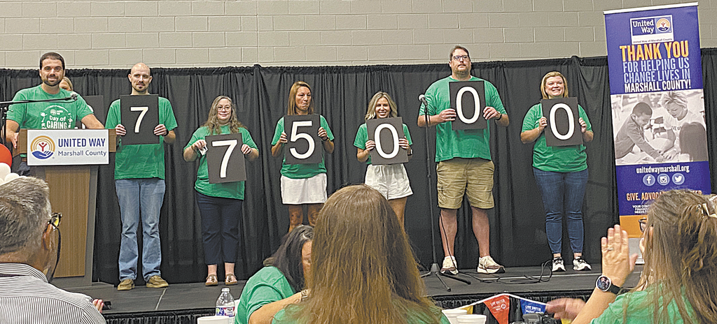 AIMING HIGH: Record United Way goal set